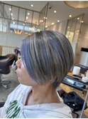 ショートスタイル×ハイライト