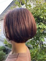 ナゴミ(NAGOMI)&nbsp;秋色ショートボブ　30代/40代/50代