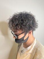 ジエクトカナウ 大阪梅田店(The Ect canow) メンズライクモテる黒髪ツイストスパイラル大人カジュアルパーマ