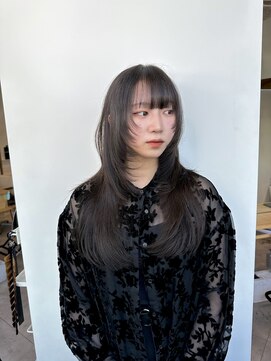 ブランニューロミエ 野田阪神店(Brand new lomie) 韓国レイヤー　ハッシュカット