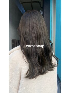 シエル(Ciel) 【ciel】透明感たっぷりオリーブグレージュ◎