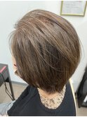 50代/明るめグレイカラー