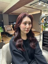 アミー 駒澤(Ammy komazawa)&nbsp;暖色系カラー×韓国風パーマ