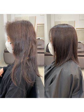 ザワン(The one) エイジング毛ストレート