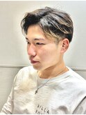 アップバング/センター分け/カジュアル/ツーブロ/10代20代