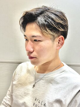 ヨシザワインク プレミアム 築地店(YOSHIZAWA Inc. PREMIUM) アップバング/センター分け/カジュアル/ツーブロ/10代20代