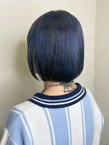 レイール 下北沢(Reir)&nbsp;【Reir_下北沢】＊切りっぱなしボブ＋ブルーブラック*