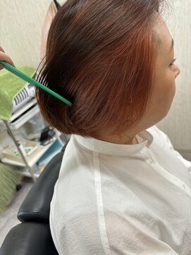 メリー by ヘアーサロン曽我(Merry) オレンジインナーカラー