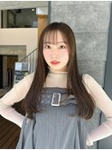 『艶髪』髪質改善 韓国風ナチュラルストレート
