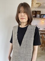 ヘアーアイストゥーレ(HAIR ICI TRE)&nbsp;大人ガーリー大人美人透明感髪質改善ニュアンスカラー