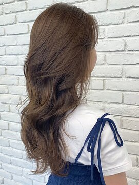 ディフィーノ 青山(DIFINO) 【DIFINO 青山】透明感モカグレージュ/セミロング