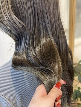 ノック(knock) ブリーチなし！オリーブベージュ   ayaka