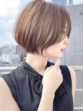 ロンドウル 熊本(Lond ulu) 大人可愛いショート／ベージュカラー／2way [熊本/上通/下通〕