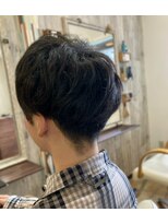 テラス(Terrace) くせ毛を活かしたマッシュスタイル