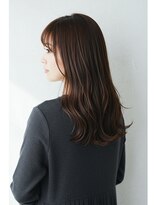 アントワープトーキョー(antwerp TOKYO)&nbsp;30代40代50代ロングレイヤーゆる巻きブラウンカラー髪質改善