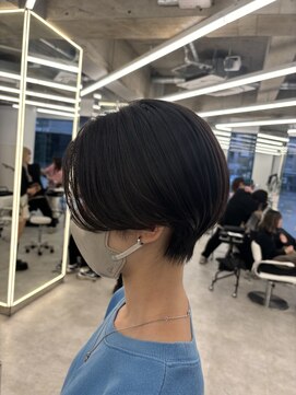 ブラウン(Brown) スタイリングが楽ちん!ハンサムショート