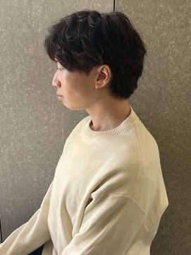 ニアウ 太田店(Niau) メンズナチュラル刈り上げないスタイルシャドウパーマ質感重視