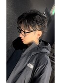 ショートフェザーパーマ