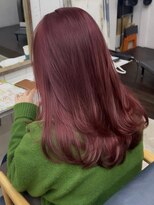 ベニス(VENICE) wine red×layer cut