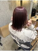 ワインレッドカラー