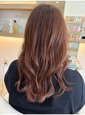 アプリコットピンク