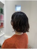Bobパーマ