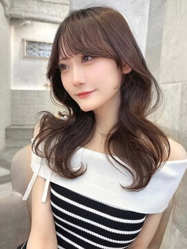 ロンド ジュルード 名古屋(Lond jeloud) 学割U24 韓国風 ウルフ フェイスレイヤー 顔周り 前髪