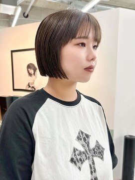 ノエ(noe) くびれヘア/アプリコットオレンジ/ハイライトカラー/栄c175