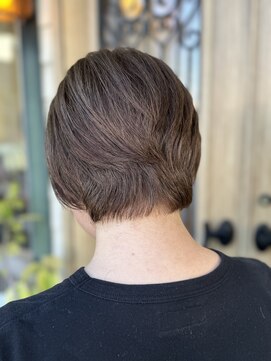 チョコレート(chocolate) 髪質改善大人可愛い20代30代40代50代ショートボブ