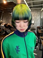 ヌル 神宮前店(Null)&nbsp;ルーツカラー/ケアブリーチ/ブリーチカラー/神宮前/表参道