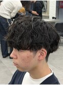 波巻きパーマ/緩めパーマ、シャドウパーマ、波巻きスパイラル