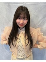 タブーセントラル(TABOO Central)&nbsp;レイヤーカット/アッシュブラウン/顔まわりカット