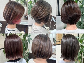 ベルヘアーデザイン 堺東(Belle hair Design)の写真/絶壁やハチハリのお悩みも気にならない、360度どこから見ても美しい自慢したくなるショートスタイルへ♪