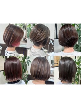 絶壁やハチハリのお悩みも気にならない、360度どこから見ても美しい自慢したくなるショートスタイルへ♪