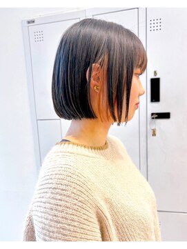 セイドット オモテサンドウ(Say. omotesando) Say.ボブインナーカラーデザインカラーヘーゼルグレージュ表参道