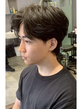 ツーブロックマッシュ