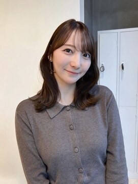 ナナローネス(nana loness) ミディアムレイヤー/レイヤーカット/顔周りレイヤー