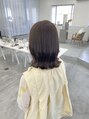 オンド(onde)&nbsp;透明感カラーが好きです！