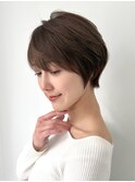 ●杉浦大人ガーリー/白髪前髪/ショートボブ/30代40代50代/銀座