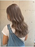 【VoasorteGARDEN】透明感たっぷりのミルクティグレージュカラー