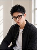 スパイキーショートツーブロック