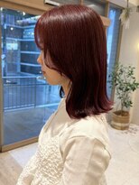 ピクチャー(PICTURE) チェリーレッド/ワインレッド/レッド/ピンク/ブリーチなし