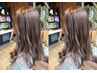 夏休み限定!【ブリーチなしダブルカラー】ダブルカラー+トリ¥18150⇒¥15400