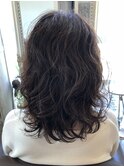 ふわふわ春パーマ