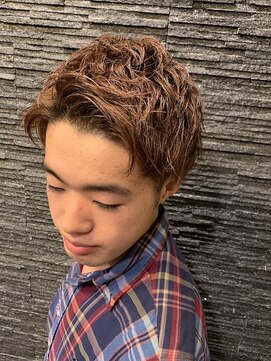 プレミアムバーバー 赤坂店(PREMIUM BARBER produce by HIRO GINZA) メンズパーマ×ツーブロック【ヒロ銀座】赤坂/バーバー/パーマ