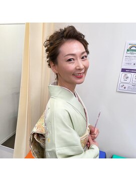ロカット サロン(Roquat Salon) ミディアム着物ヘアと着付け【ヘアアレンジ　立川/立川南/国立】