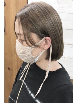 コス(kos) 【nanuk*UEKI】ケアブリーチ*ホワイトサンドベージュ