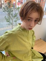 ローウェ 名駅(Louwe)&nbsp;ナチュラル外ハネショートセンターパート[名駅/名古屋駅前]