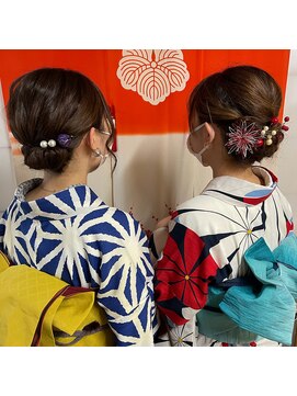 ビーカルム(美calm) 浴衣ヘア♪