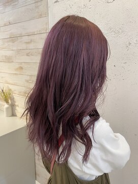 レンク(LENC) ブリーチカラー×ラベンダーピンクカラー×ピンクカラー